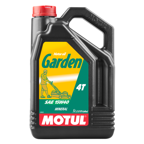Motor&ouml;l Garden 4T 15W-40, 5 Liter Motul 101312 Rasenm&auml;her Garten