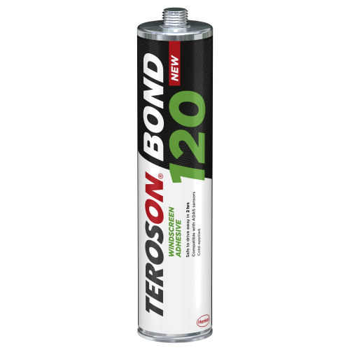 TEROSON 1K-Polyurethan-Scheibenklebstoff Scheibenkleber BOND 120 schwarz 400ml 2647772