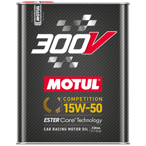 Motorsport&ouml;l 300V COMPETITION 15W-50 &Ouml;l Ester Core Rennsport 2Liter 110860 MOTUL