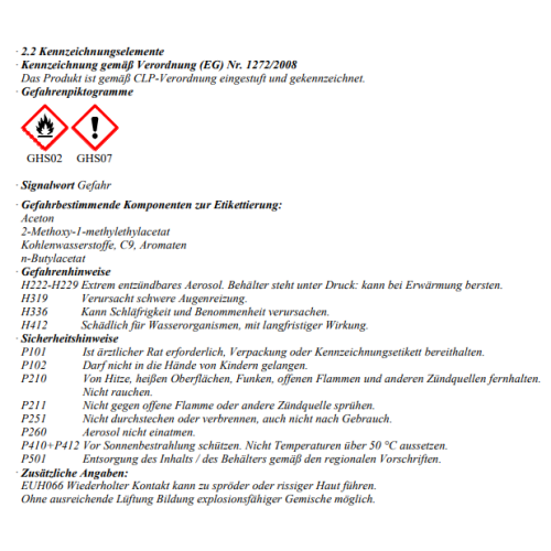 DUPLI-COLOR Aerosol Art Clear Coat Klarlack 400 ml Spraydose, matt744044