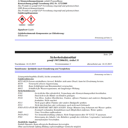 Foliatec Spr&uuml;hfolie schwarz gl&auml;nzend 2x 400ml Spr&uuml;hfolien-Set inkl. Zubeh&ouml;r