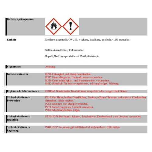 TEROSON Hohlraumkonservierung WX 400 HELL 1 Liter 784176