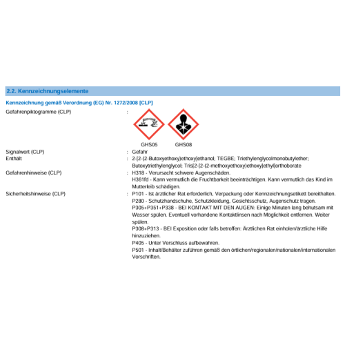 Wolf Bremsfl&uuml;ssigkeit Brake Fluid DOT 3 & 4 - 5 Liter Kanister 8311482