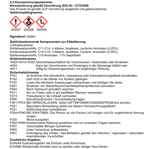 Mannol Cetane Plus Dieseladditiv 450 ml Zusatz MN9955-045