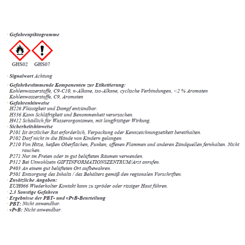 Bitumen Unterbodenschutz schwarz 1 Liter Kartusche Cartechnic Antidr&ouml;hneffekt