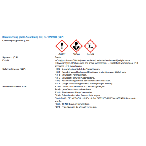 Lufteinlassreiniger f&uuml;r Dieselmotoren Diesel & Petrol Air Intake Cleaner 1 Liter