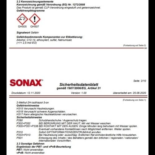 SONAX Lackreiniger Foam Spring Blossom 10 Liter Kanister 06286000