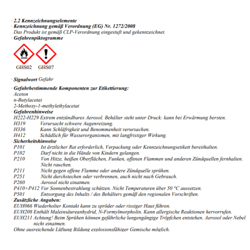 Presto Haftgrund weiss Rallye Lackspray Grundierung 500ml