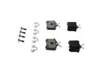 BOSCH Bremsenset Satz hinten Bremsscheiben + Bremsbel&auml;ge f&uuml;r Audi Seat Skoda VW