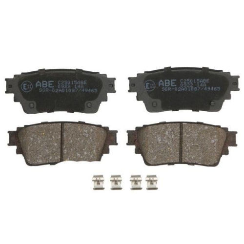 ABE Bremsbelagsatz, Scheibenbremse C25015ABE