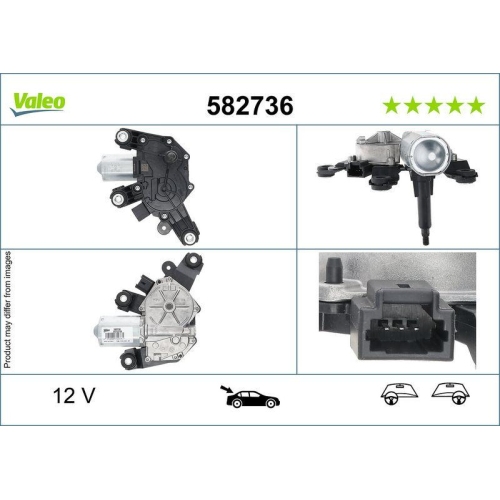 VALEO Wischermotor 582736