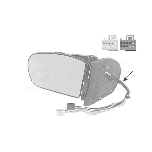 VAN WEZEL Au&szlig;enspiegel * HAGUS * 3032855