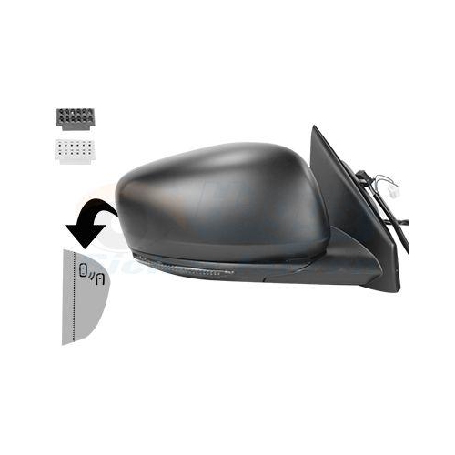 VAN WEZEL Au&szlig;enspiegel * HAGUS * 4424828