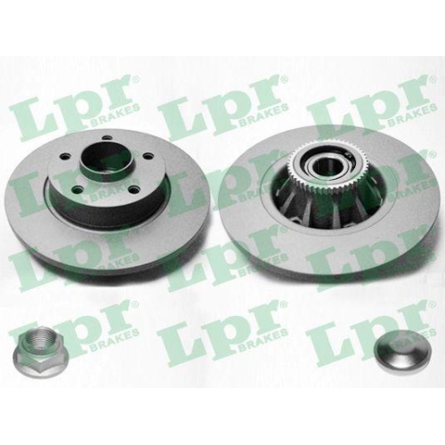 LPR Bremsscheibe LPR HUB BRAKE DISC LINE - FULL COATED