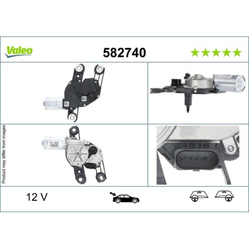 VALEO Wischermotor 582740