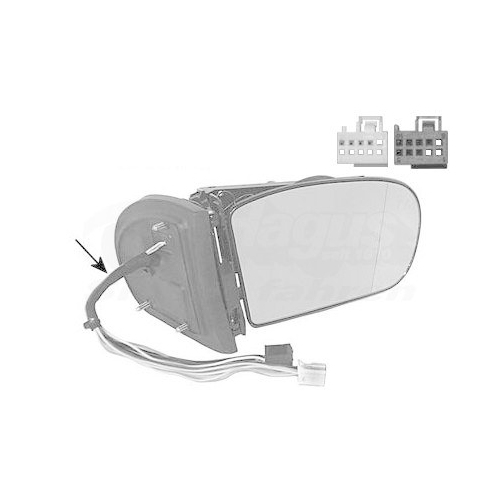 VAN WEZEL Au&szlig;enspiegel * HAGUS * 3032856