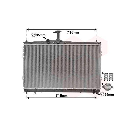 VAN WEZEL K&uuml;hler, Motork&uuml;hlung *** IR PLUS *** 82002418