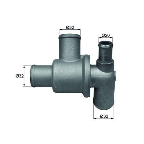 MAHLE Thermostat, K&uuml;hlmittel BEHR TI 80 87
