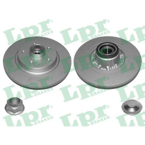 LPR Bremsscheibe LPR HUB BRAKE DISC LINE - FULL COATED
