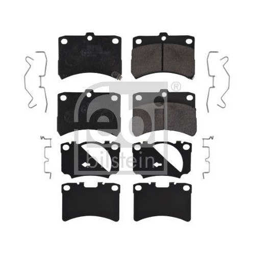 FEBI BILSTEIN Bremsbelagsatz, Scheibenbremse 16661