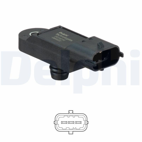 DELPHI Sensor, Ladedruck PS10210