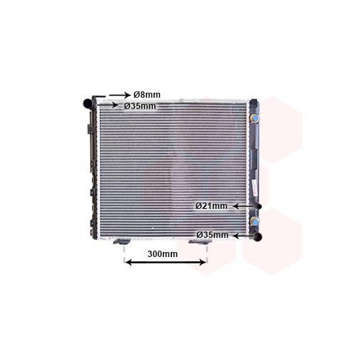 VAN WEZEL K&uuml;hler, Motork&uuml;hlung 30002178