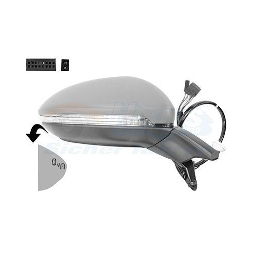 VAN WEZEL Au&szlig;enspiegel * HAGUS * 5775826