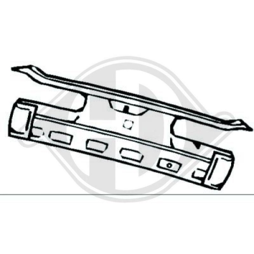 DIEDERICHS Zier-/Schutzleiste, T&uuml;r 1611038