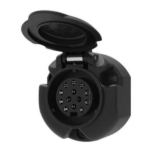 Anh&auml;ngersteckdose 12 Volt 13-polig JAEGER 121134