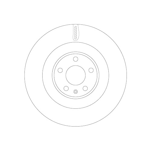 TRW Bremsscheibe DF6570