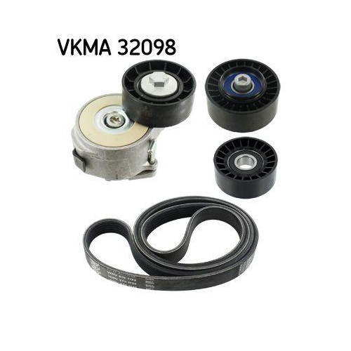SKF Keilrippenriemensatz VKMA 32098