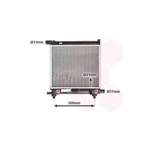 VAN WEZEL K&uuml;hler, Motork&uuml;hlung 30002179