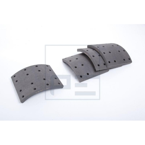 PE Automotive Bremsbelagsatz, Trommelbremse 086.124-10A