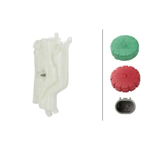 HELLA Ausgleichsbeh&auml;lter, K&uuml;hlmittel >>> Easy2Fit <<< 8MA 366 366-071
