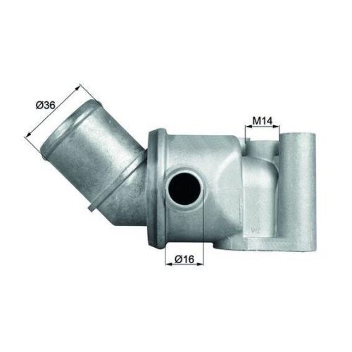 MAHLE Thermostat, K&uuml;hlmittel BEHR TI 91 87D