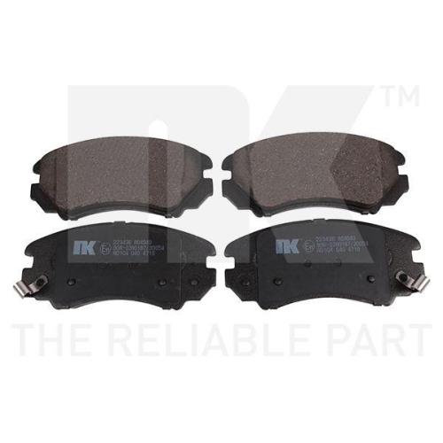 NK Bremsbelagsatz, Scheibenbremse 223436