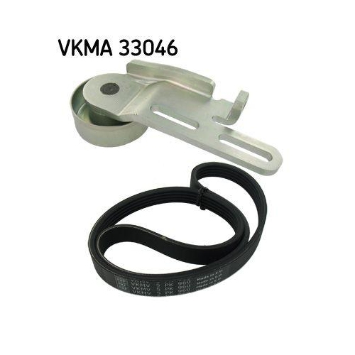 SKF Keilrippenriemensatz VKMA 33046
