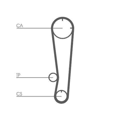 CONTINENTAL CTAM Zahnriemen CT603