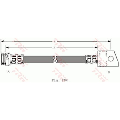 TRW Bremsschlauch PHA347