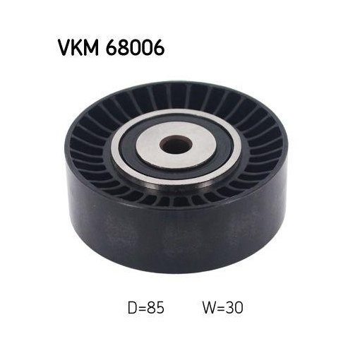 SKF Umlenk-/F&uuml;hrungsrolle, Keilrippenriemen VKM 68006