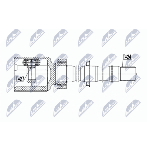 NTY Gelenksatz, Antriebswelle NPW-TY-036
