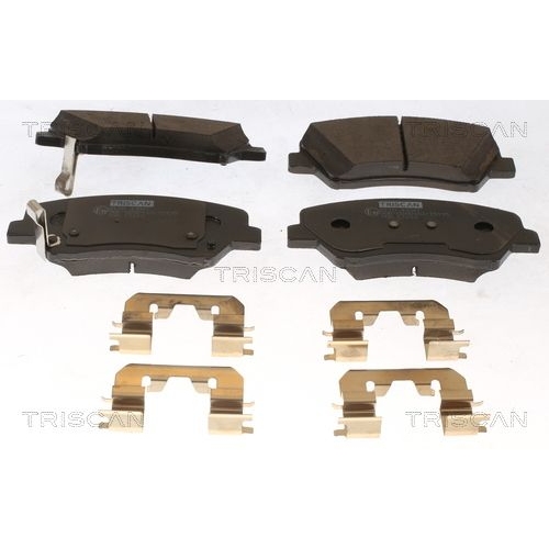 TRISCAN Bremsbelagsatz, Scheibenbremse 8110 43047