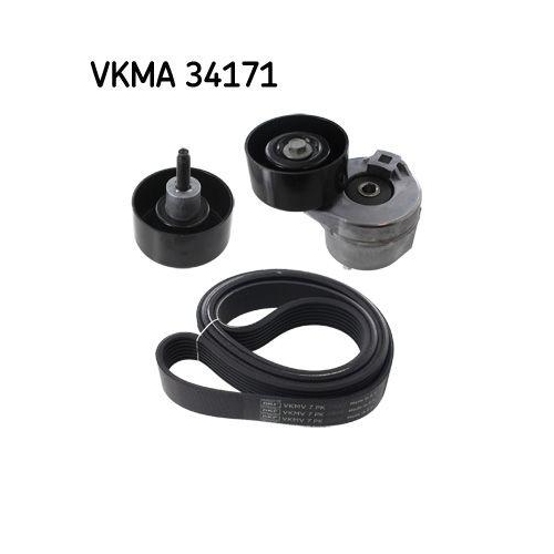 SKF Keilrippenriemensatz VKMA 34171