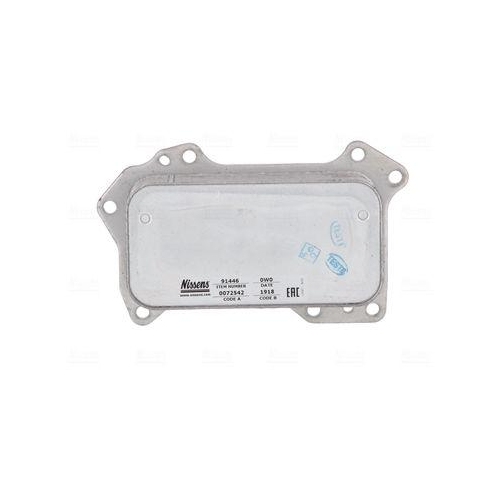 NISSENS Ölkühler, Motoröl ** FIRST FIT ** 91446