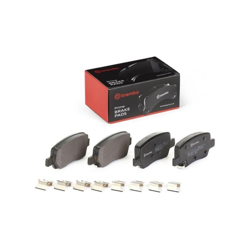 BREMBO Bremsbelagsatz, Scheibenbremse PRIME LINE P 30 141