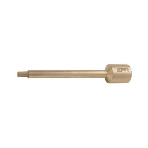 BRONZEplus Bit-Stecknuss Innensechskant 1/2 Zoll lang 12x140mm KS TOOLS 963.1320