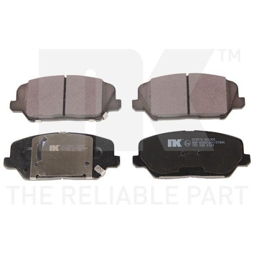 NK Bremsbelagsatz, Scheibenbremse 223473