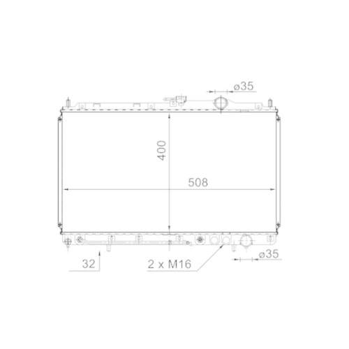 MAHLE K&uuml;hler, Motork&uuml;hlung BEHR CR 1570 000S