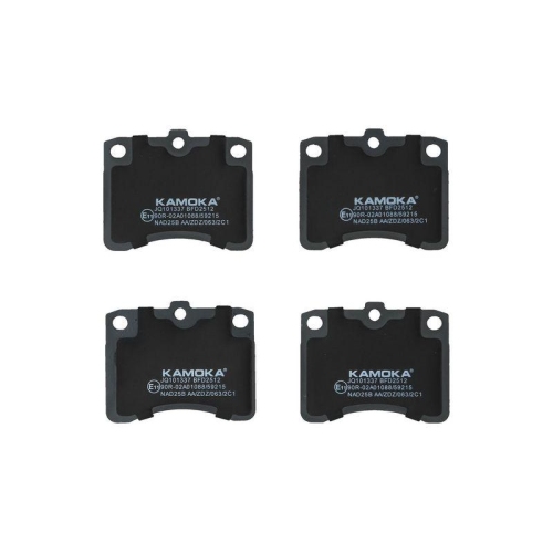KAMOKA Bremsbelagsatz, Scheibenbremse