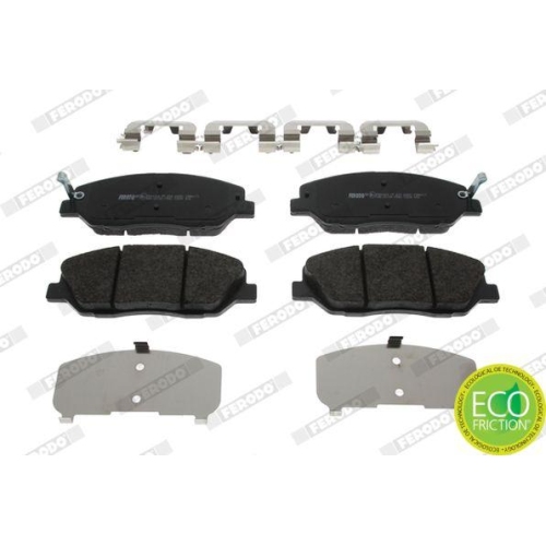 FERODO Bremsbelagsatz, Scheibenbremse PREMIER ECO FRICTION FDB4111